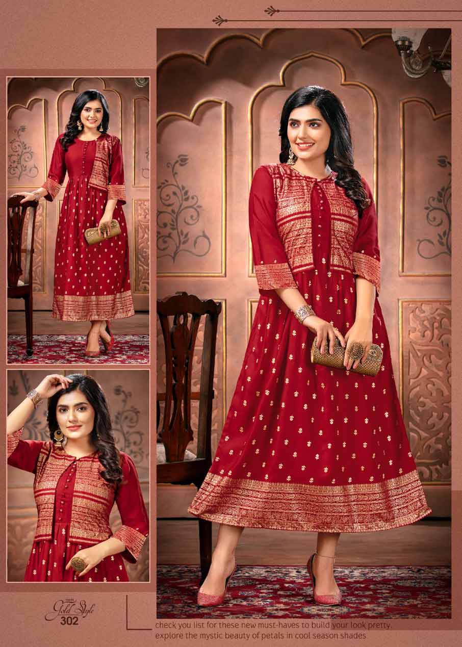 Gold Style Vol-3 Kurti Catalogue Set Gold Style Vol-3 Kurti Catalogue Set